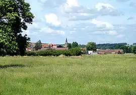 A general view of Glonville, seen from Fontenoy-la-Joûte