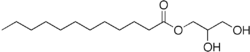 Monolaurin, commonly used in cosmetics and as a food additive