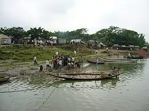 A view of Goalandaghat in Bangladesh