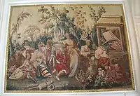 Gobelins tapestry, circa 1680, in the Musée Nissim de Camondo, Paris.