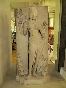 Sculpture of Goddess Ambika found at Dhar, India, 1034 AD