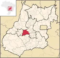 Location in Goias state