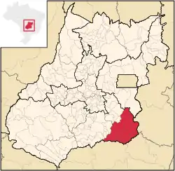 Location in Goias state