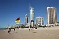 Q1 as viewed from Surfers Paradise Beach