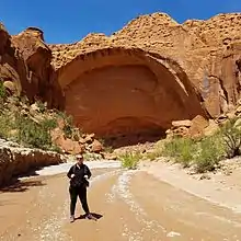 Golden Gate in Wolverine Canyon, Escalante National Monument Utah