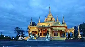 Golden Pagoda at Namsai