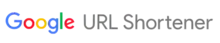 The Google URL Shortener full wordmark logo