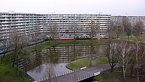 View from Gooioord in Bijlmer