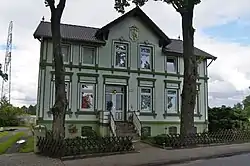 House at the street of Großmoordamm