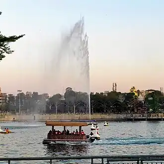 Fountain and Boating