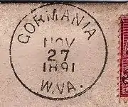 Gormania postmark