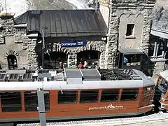 Gornergrat railway station.