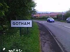 In 2014, the Gotham sign had been stolen three times in four years by Batman fans