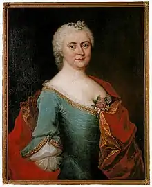 Portrait by Elias Gottlob Haussmann, c. 1750