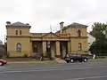 Former Goulburn police station on Sloane Street, opened 1885