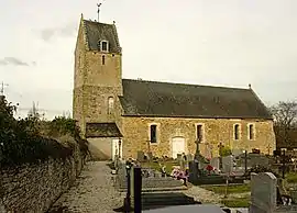 The church in Goupillières