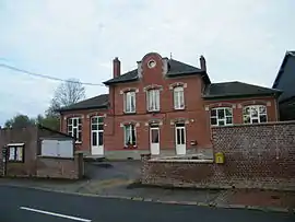 The town hall in Goyencourt