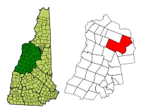 Location in Grafton County, New Hampshire