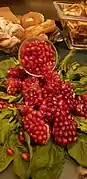 During the Yalda night one of the main fruits eaten is pomegranates.