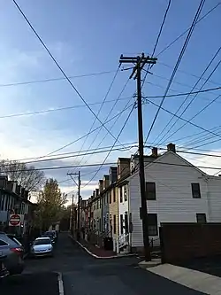 Housing stock in Fox Ridge neighborhood along Grand St.