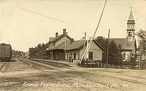 Grand Trunk depot in 1913