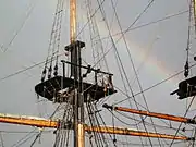 Rainbow in the rigging