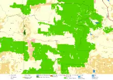 Map of Grant County