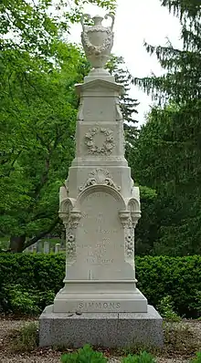 Grave of John Simmons