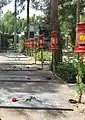 The graves of unknown martyrs