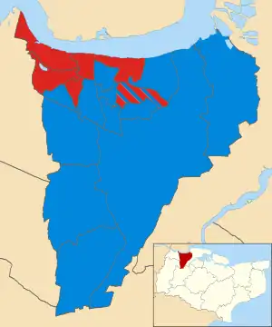 2007 results map