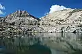 Graveyard Peak to right, east aspect from Graveyard Lakes