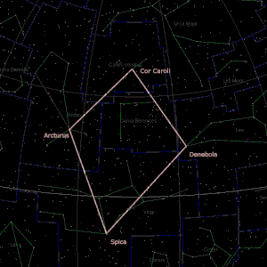 Rey's Virgin's Diamond asterism