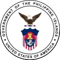 De jure Great Seal of the Philippine Islands (1905–1935)