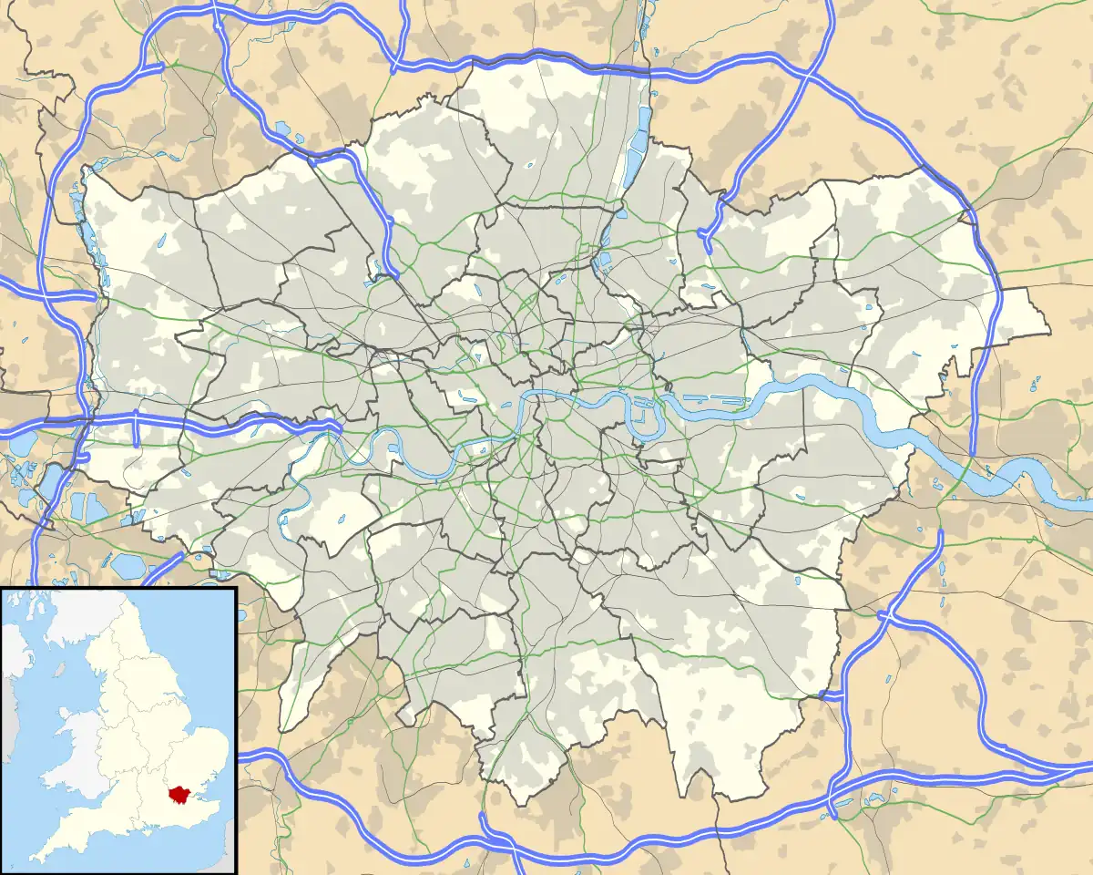 2003–04 Football Conference is located in Greater London