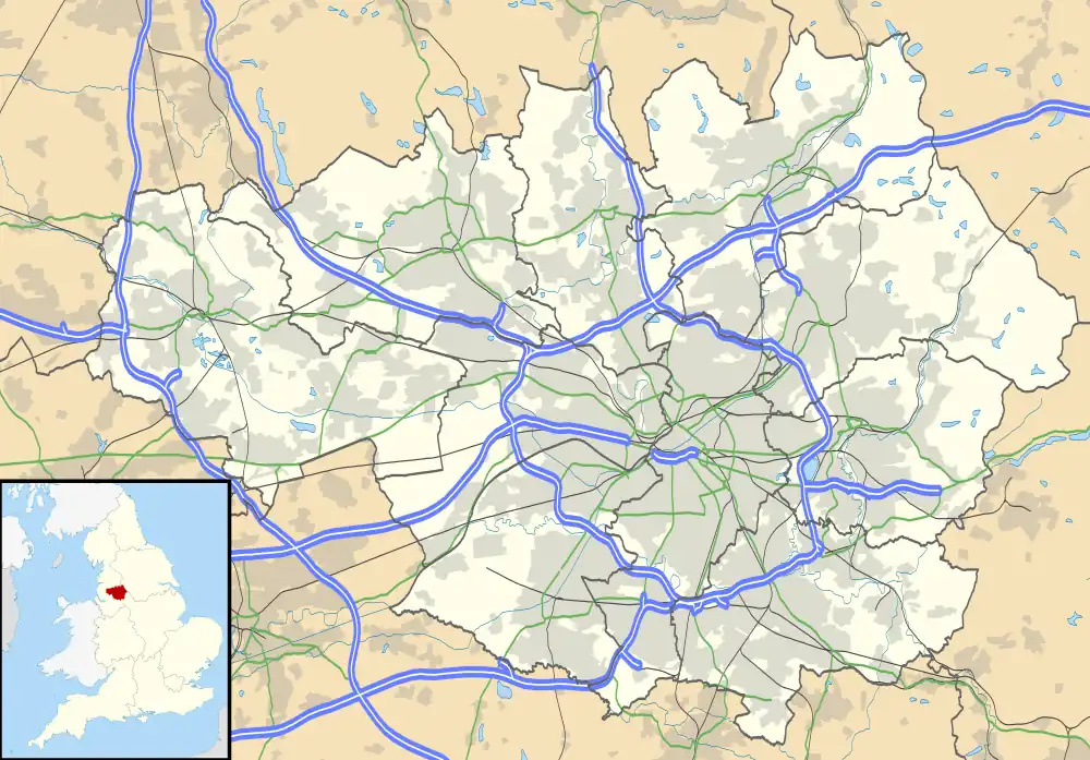 Radcliffe Tower is located in Greater Manchester