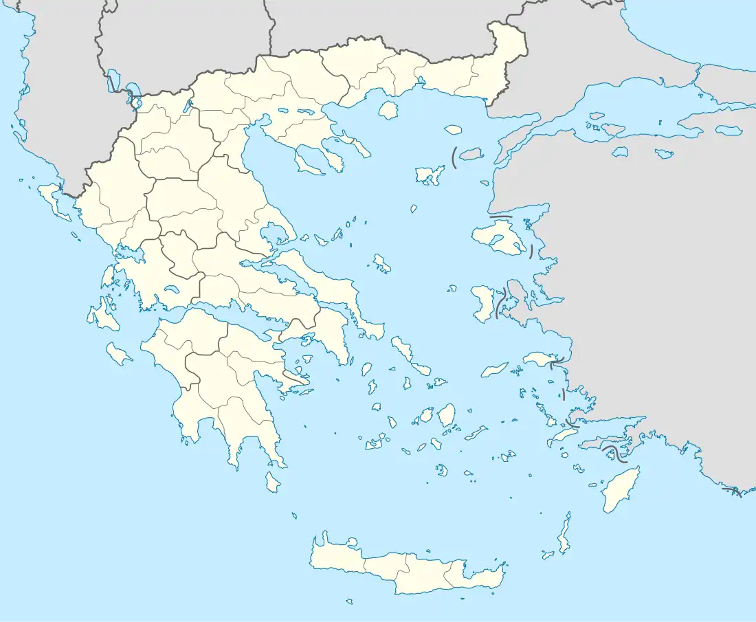 Rio is located in Greece