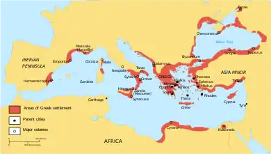 Image 3Ancient Greek colonies in the archaic period (from Archaic Greece)