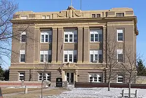 Greeley County Courthouse in Greeley