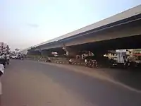 Green Circle Junction flyover on NH 46 in Vellore city