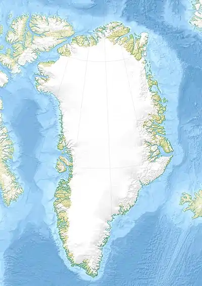 Romer Lake is located in Greenland