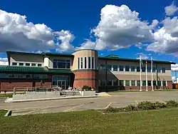 Municipal District of Greenview's administration building in Valleyview