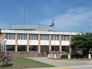 Greenwood County Courthouse in Greenwood