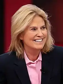 Greta Van Susteren - commentator, lawyer, and television news anchor for CNN, Fox News, and NBC News