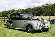 Alvis Three LitreTC21 Grey Ladysports saloon 1953