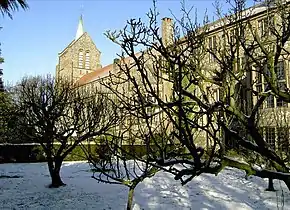 Greyfriars from the Gardens