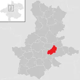 Location in the district