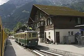 station building in 2008