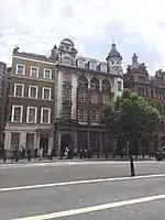 Facade of Grindlay & Co headquarters, 54 and 55 Parliament Street, London (2017)