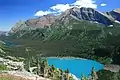 West aspect above Grinnell Lake