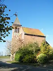 The church in Grivillers